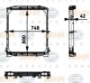 BEHR HELLA SERVICE 8MK 376 721-611 Radiator, engine cooling